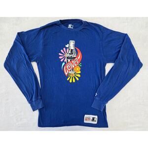 Vintage Starter Coca Cola The Unity Collection 1971 Mens Small Long Sleeve Shirt